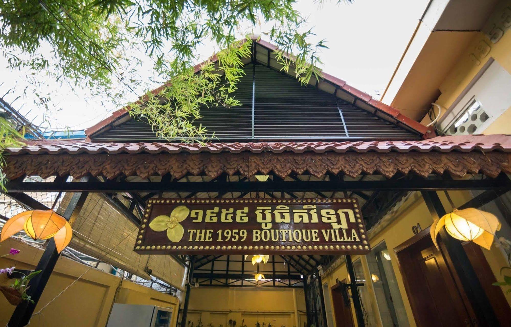 The 1959 Boutique Villa Phnom Penh Eksteriør billede